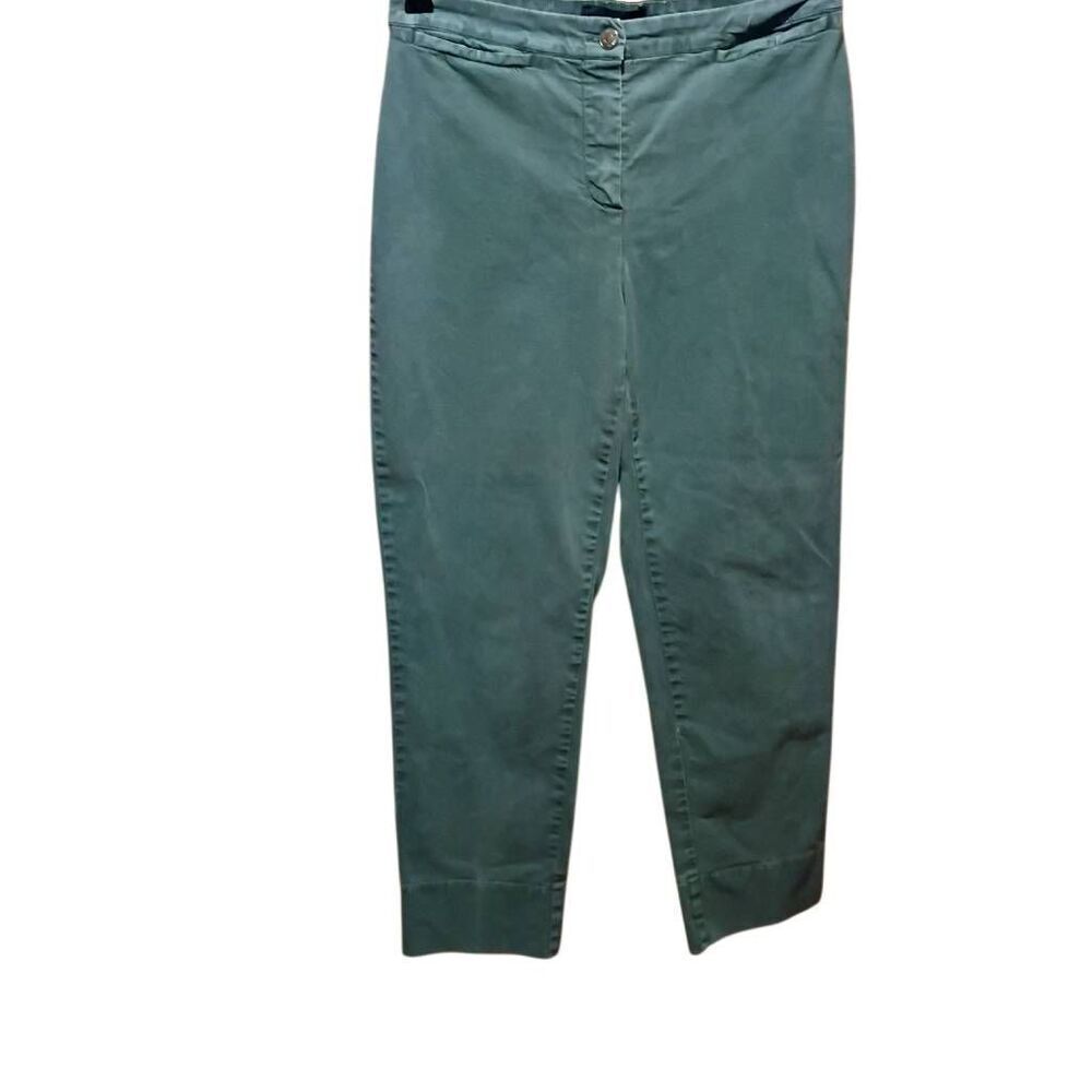 Piazza Sempione Capi Pants size Italy-44 US-8/10 Teal Cigarette Cut